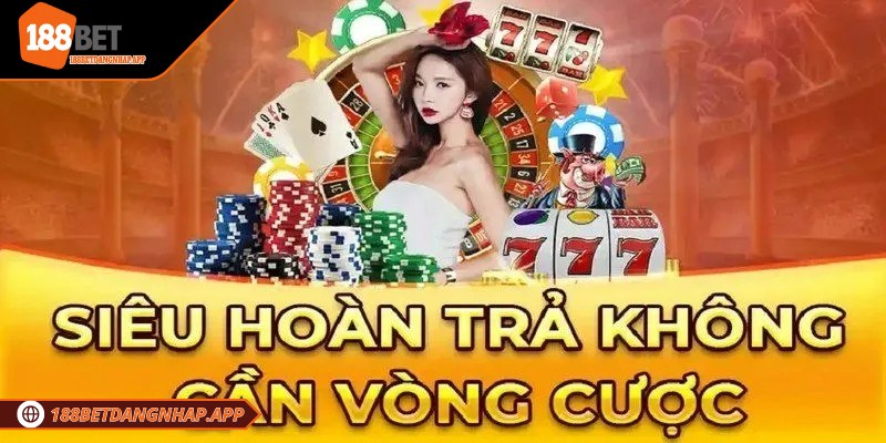 Ưu đãi hoàn trả casino mỗi tuần tại 188Bet - Cách nhận Nhận hàng loại các ưu đãi hấp dẫn khi tham gia